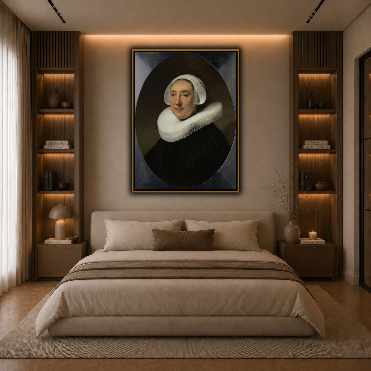 Haesje_v.Cleyburg_1634_Rembrandt-van-Rijn dark neutral-bedroom
