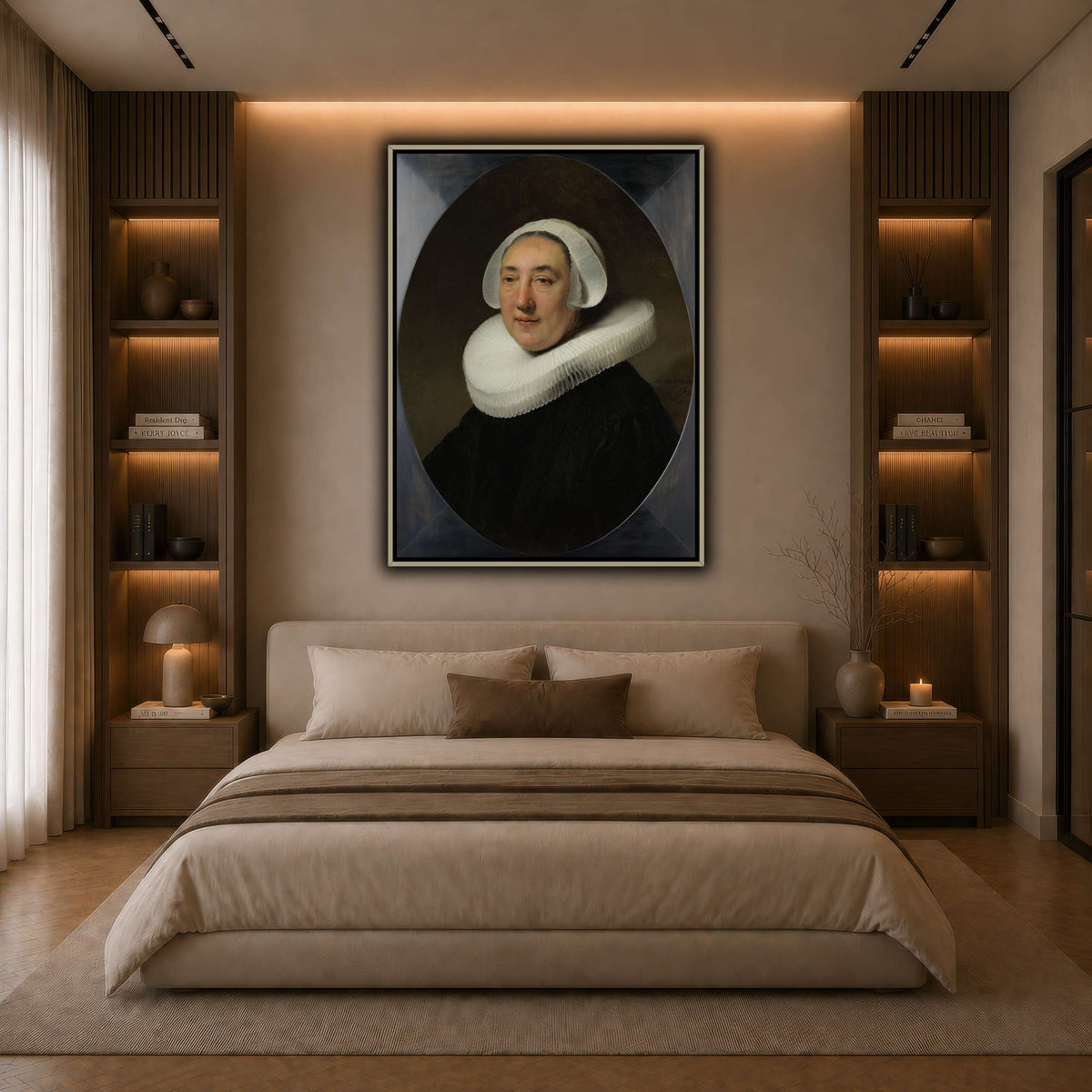 Haesje_v.Cleyburg_1634_Rembrandt-van-Rijn dark neutral-bedroom