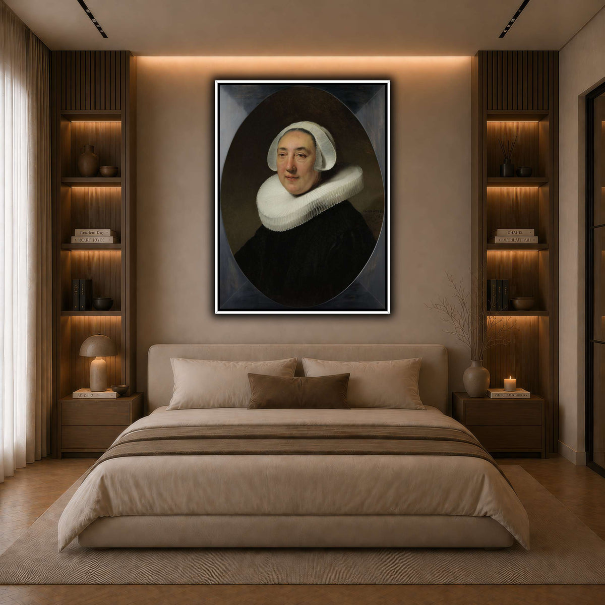 Haesje_v.Cleyburg_1634_Rembrandt-van-Rijn dark neutral-bedroom