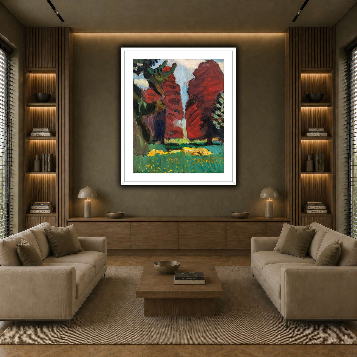Hêtres_pourpres_Henri_Matisse earth-living room