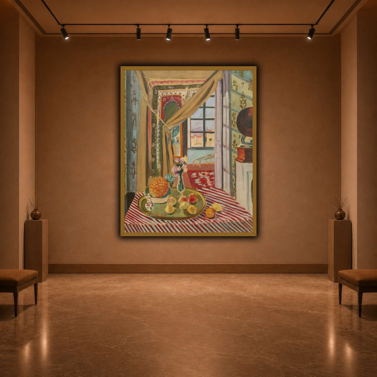 Intérieur_au_phonographe_Henri_Matisse warm-agallery