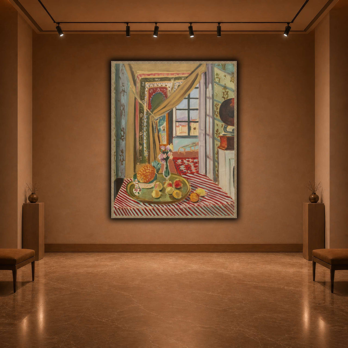 Intérieur_au_phonographe_Henri_Matisse warm-agallery