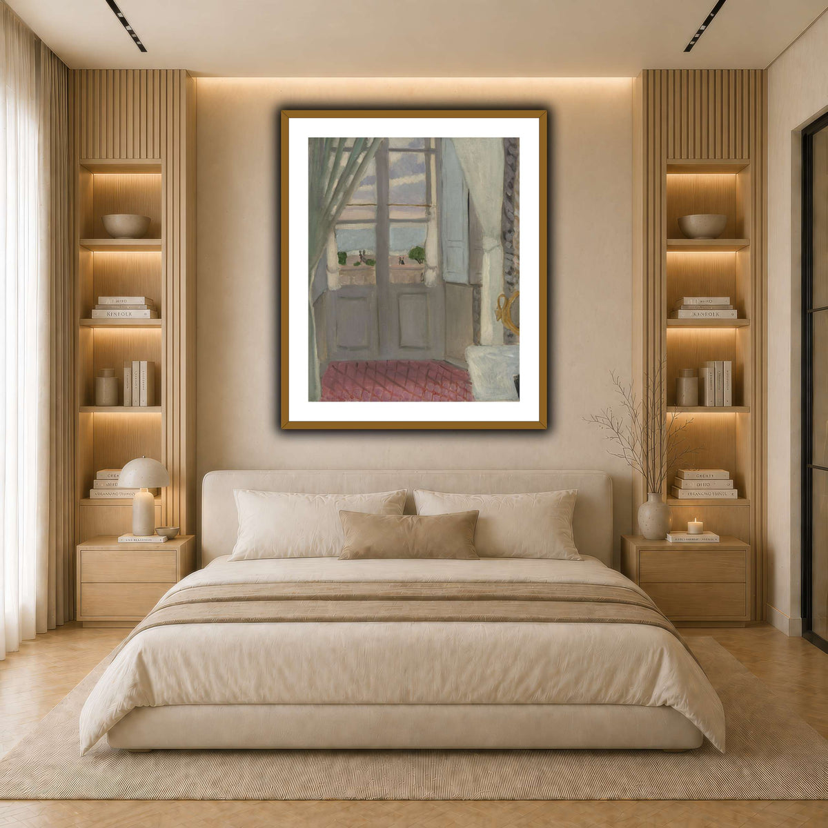 Interior_(La_Fenêtre_Fermée)_Henri_Matisse light neutral- bedroom