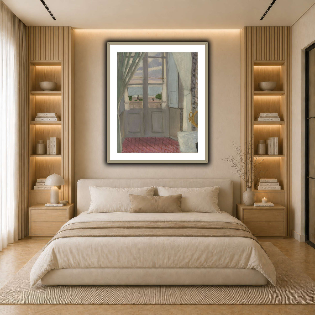 Interior_(La_Fenêtre_Fermée)_Henri_Matisse light neutral- bedroom
