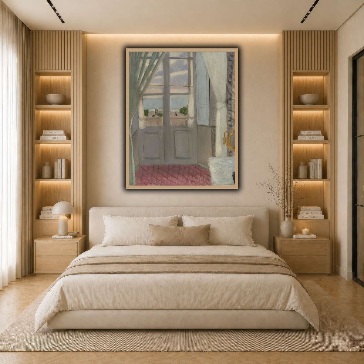 Interior_(La_Fenêtre_Fermée)_Henri_Matisse light neutral- bedroom