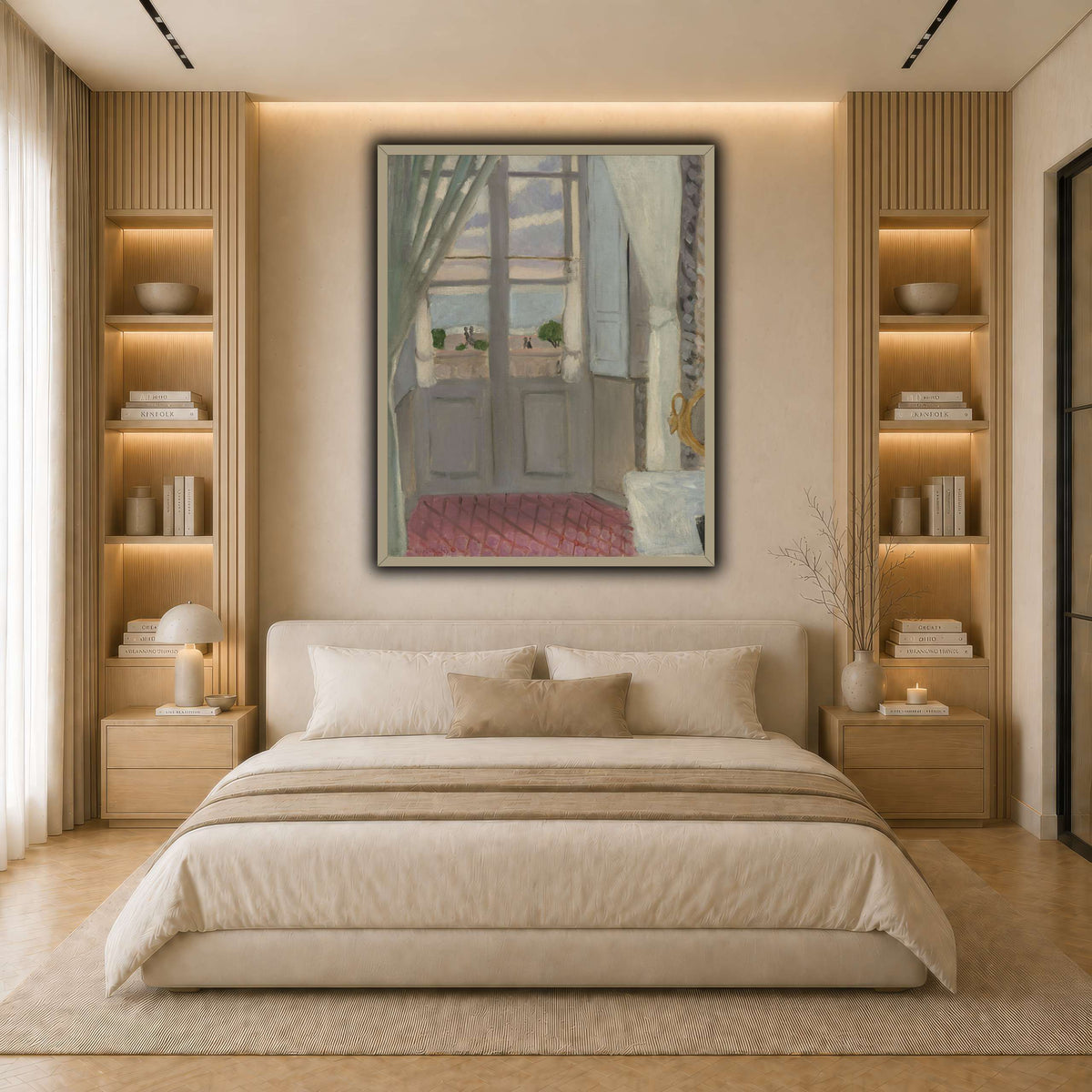 Interior_(La_Fenêtre_Fermée)_Henri_Matisse light neutral- bedroom