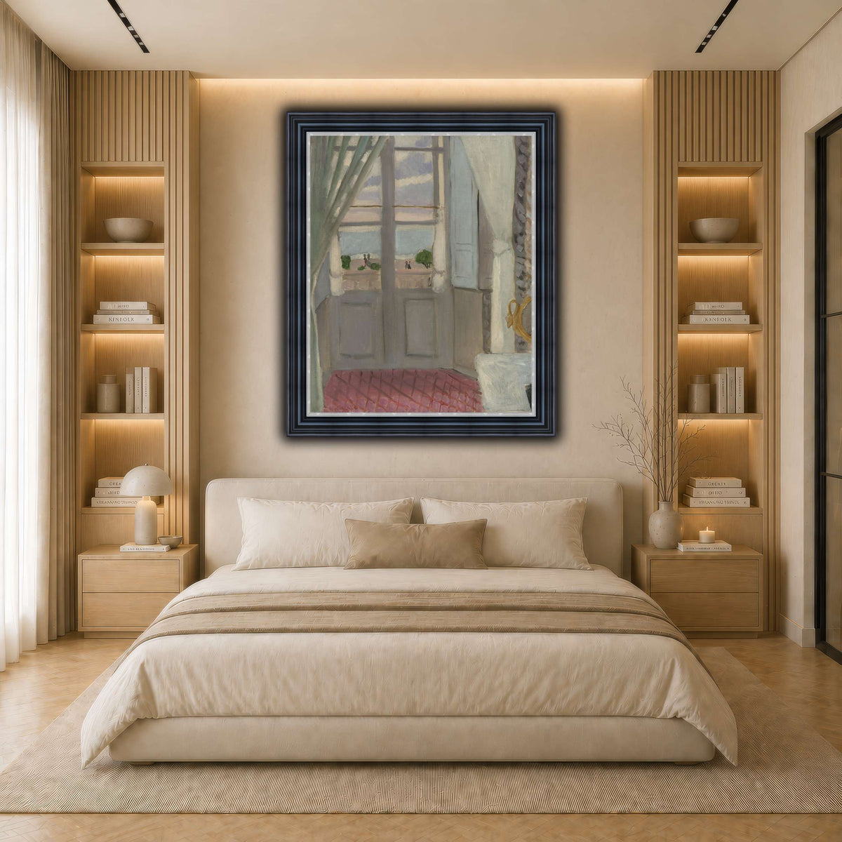 Interior_(La_Fenêtre_Fermée)_Henri_Matisse light neutral- bedroom