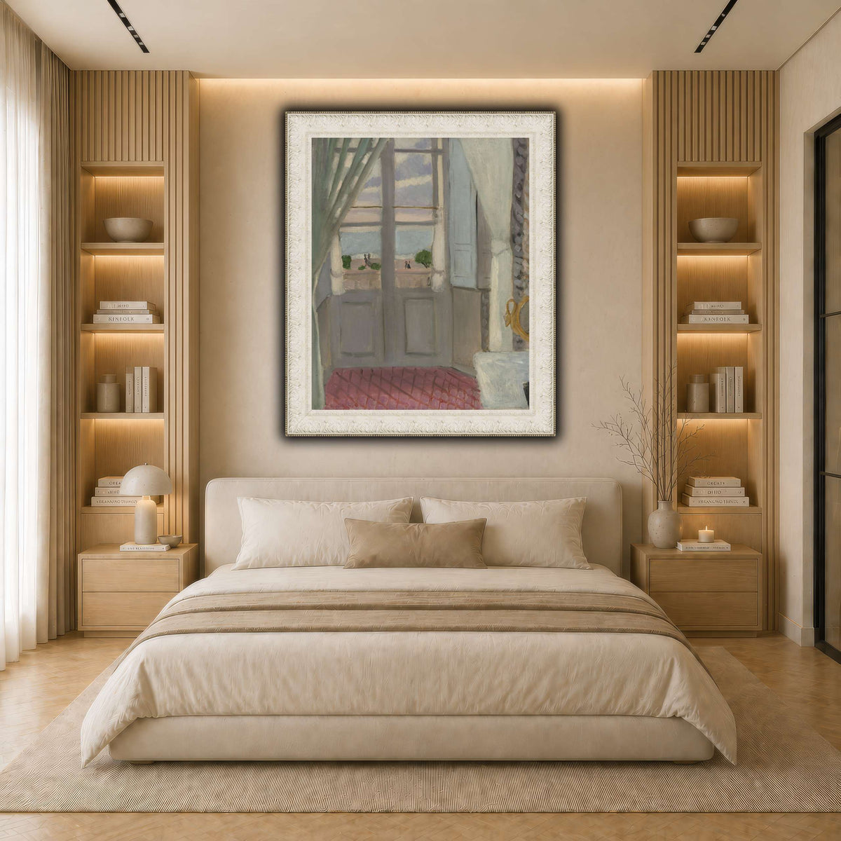 Interior_(La_Fenêtre_Fermée)_Henri_Matisse light neutral- bedroom