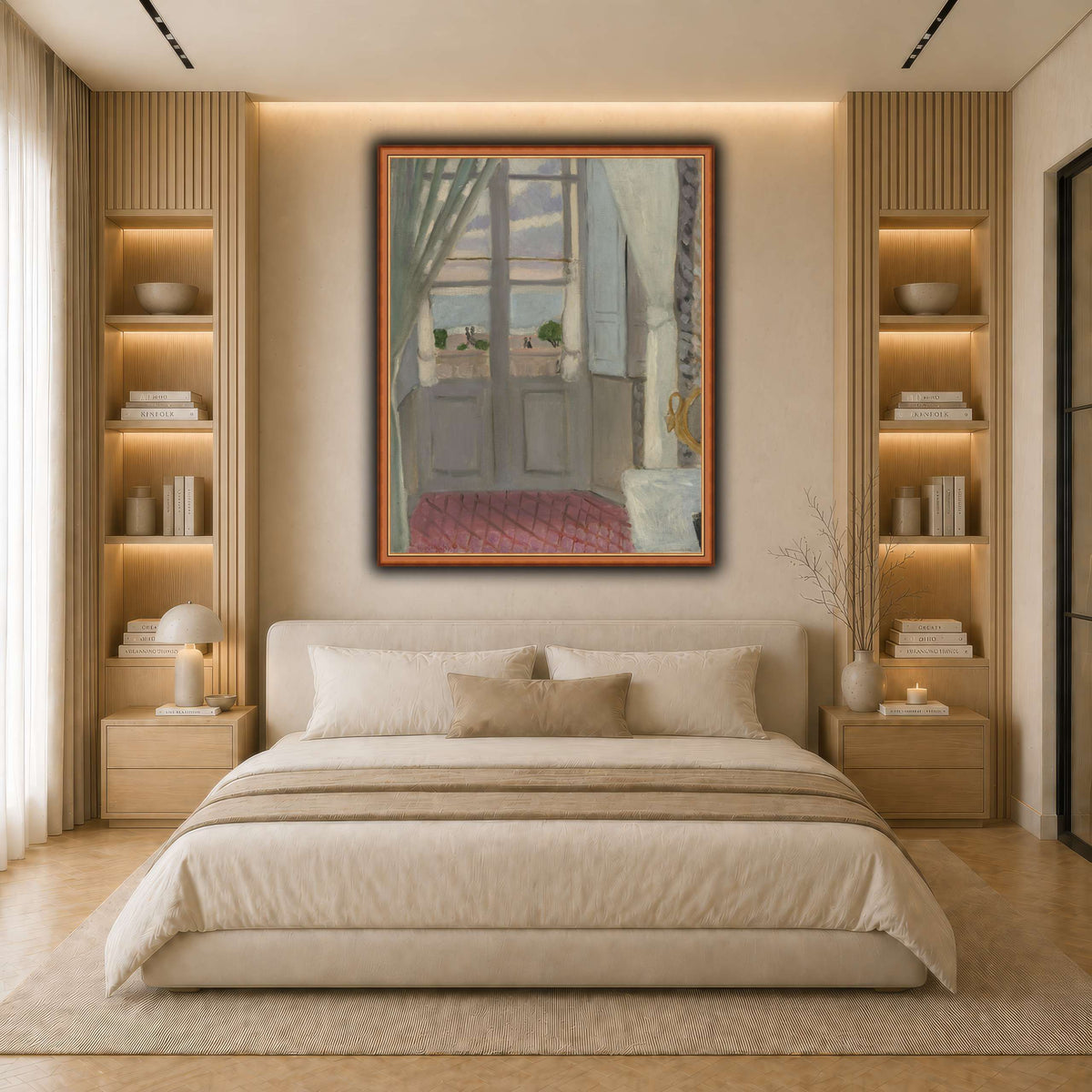 Interior_(La_Fenêtre_Fermée)_Henri_Matisse light neutral- bedroom