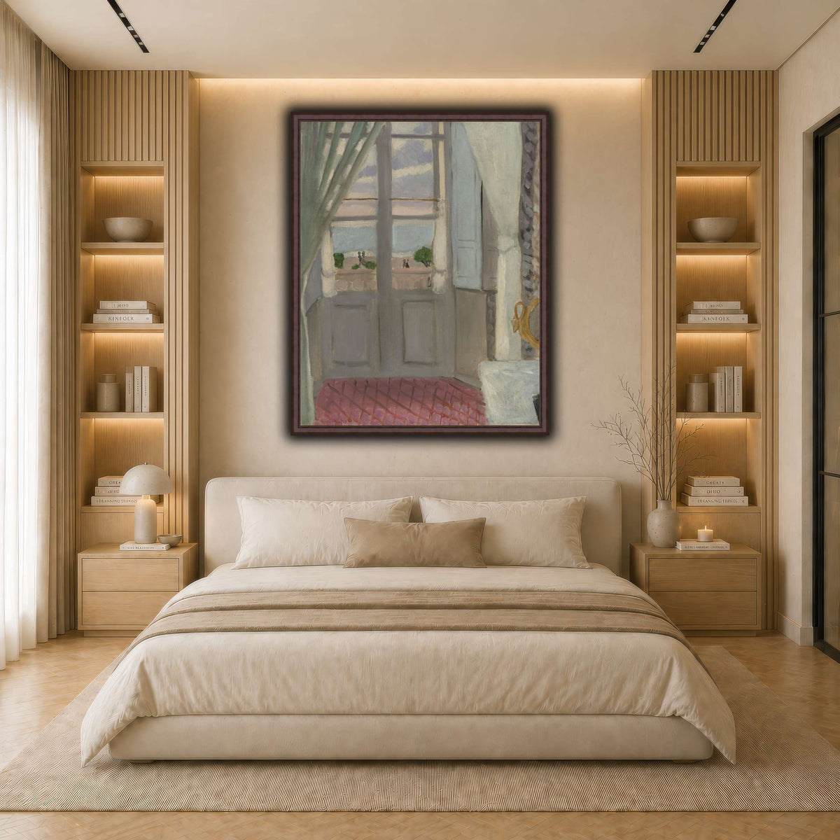 Interior_(La_Fenêtre_Fermée)_Henri_Matisse light neutral- bedroom