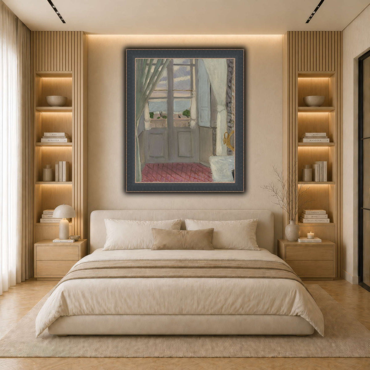 Interior_(La_Fenêtre_Fermée)_Henri_Matisse light neutral- bedroom