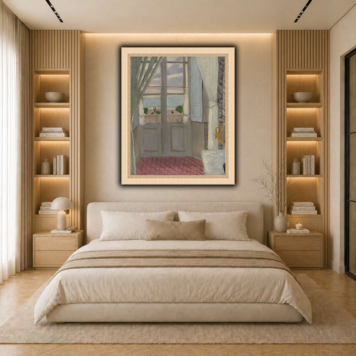 Interior_(La_Fenêtre_Fermée)_Henri_Matisse light neutral- bedroom