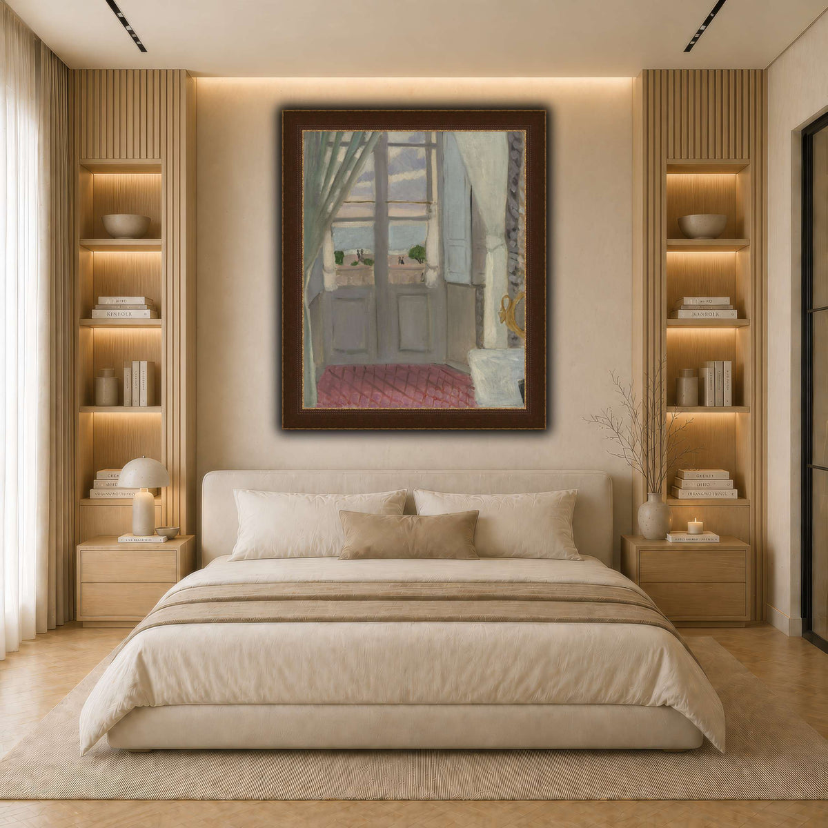 Interior_(La_Fenêtre_Fermée)_Henri_Matisse light neutral- bedroom