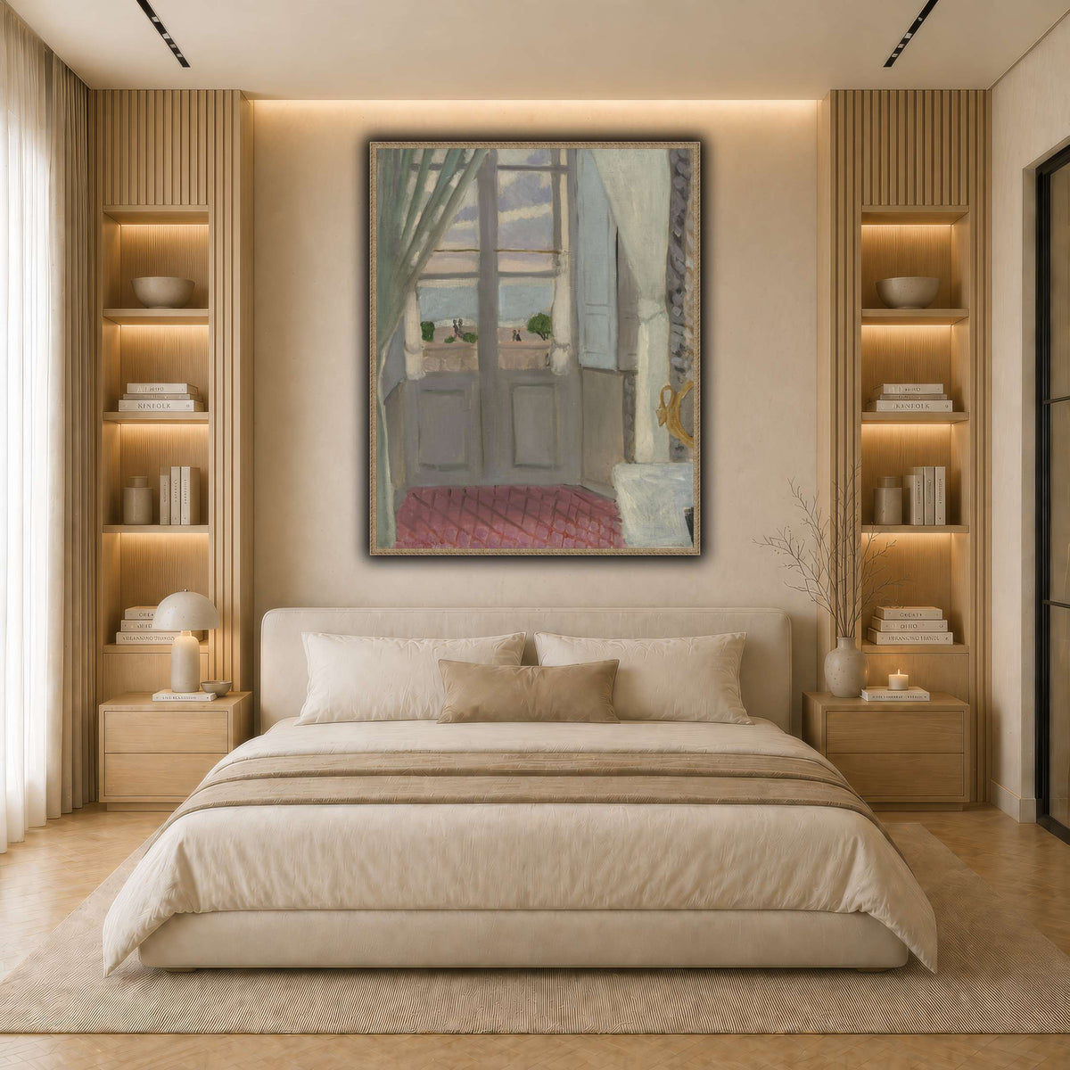 Interior_(La_Fenêtre_Fermée)_Henri_Matisse light neutral- bedroom