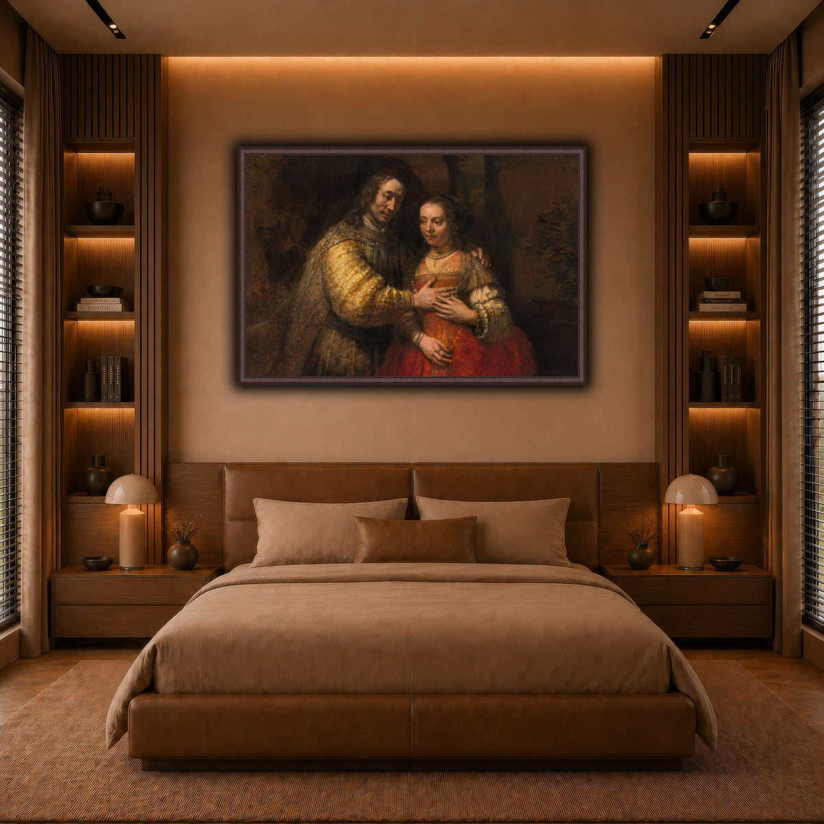 Isaac-and-Rebecca-Known-as-The-Jewish-Bride_Rembrandt-van-Rijn warm-bedroom