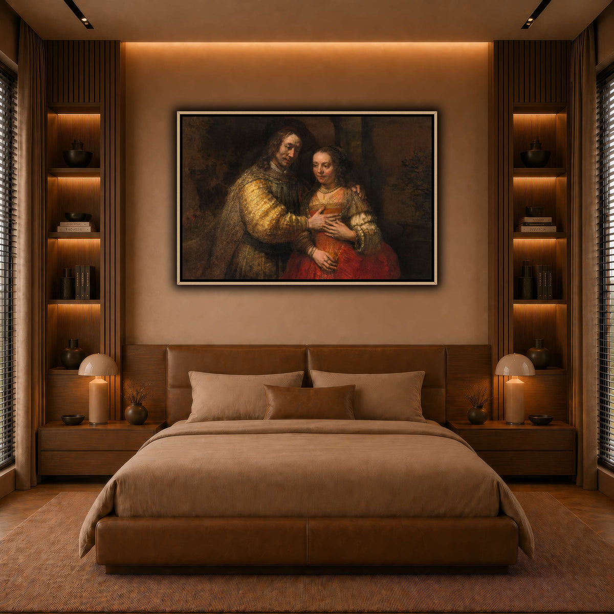 Isaac-and-Rebecca-Known-as-The-Jewish-Bride_Rembrandt-van-Rijn warm-bedroom