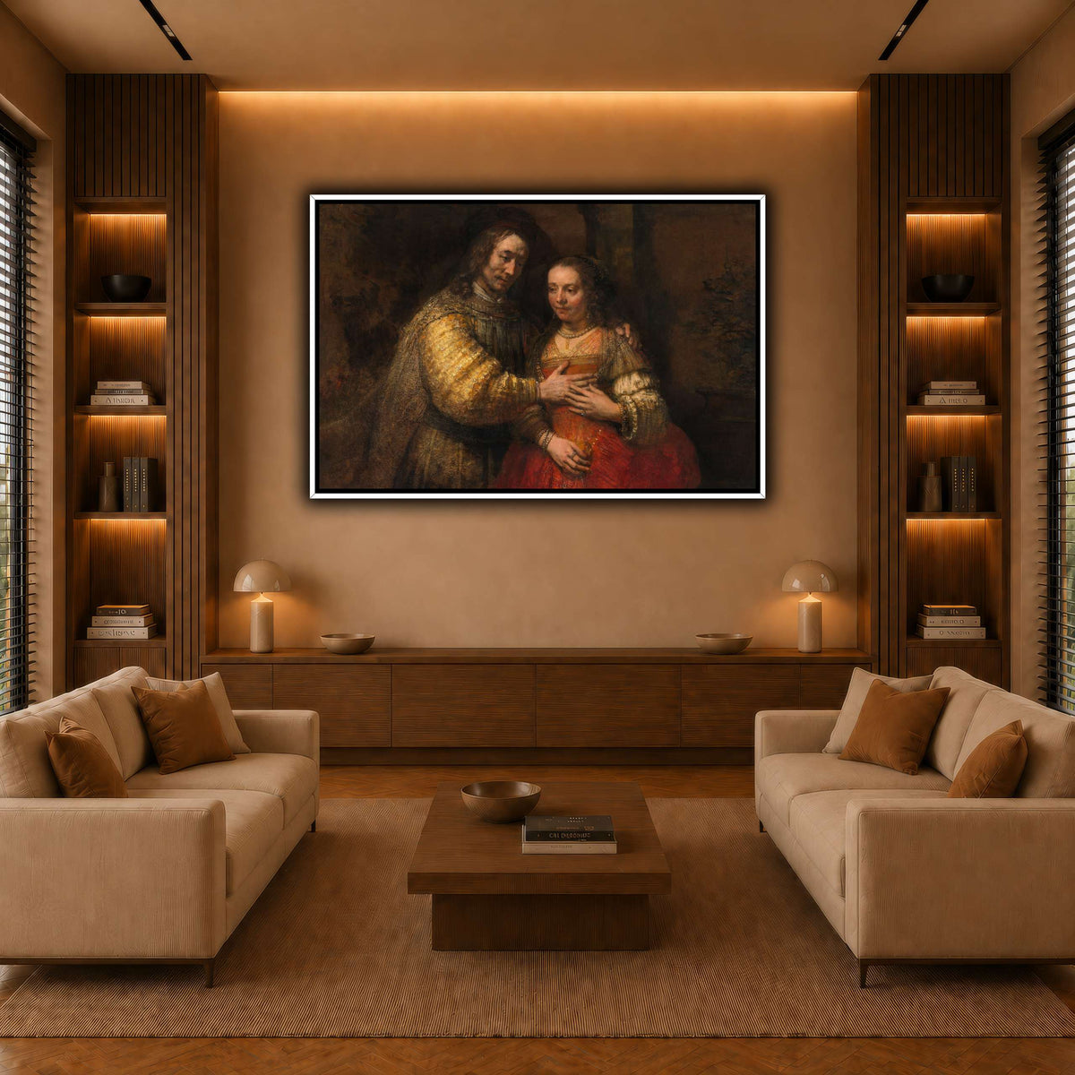 Isaac-and-Rebecca-Known-as-The-Jewish-Bride_Rembrandt-van-Rijn warm-living-room