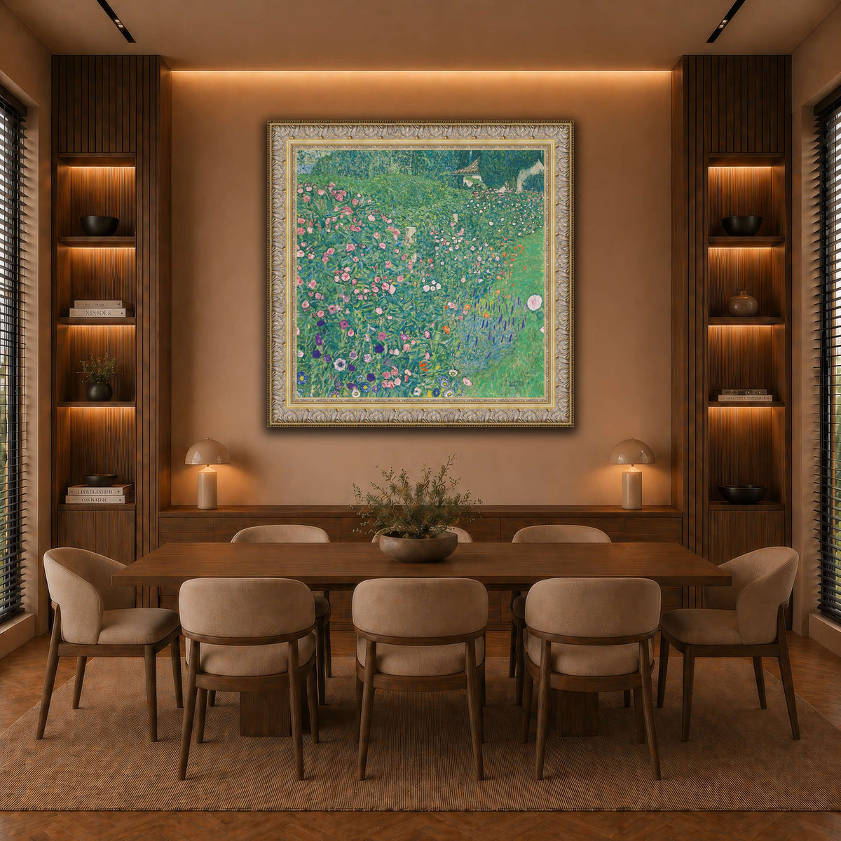 Italienische_Gartenlandschaft_(Klimt) warm-dining room