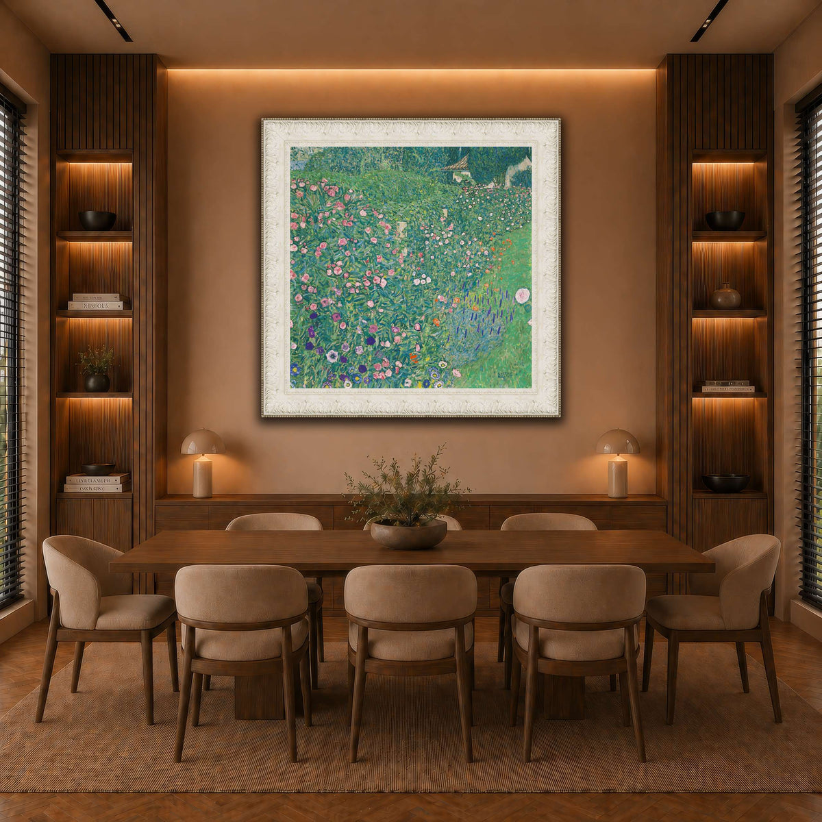 Italienische_Gartenlandschaft_(Klimt) warm-dining room
