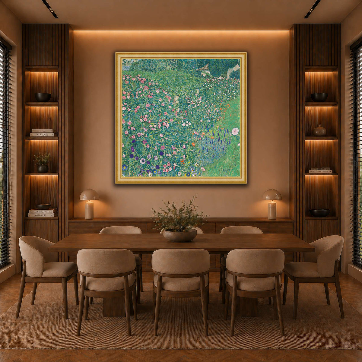 Italienische_Gartenlandschaft_(Klimt) warm-dining room