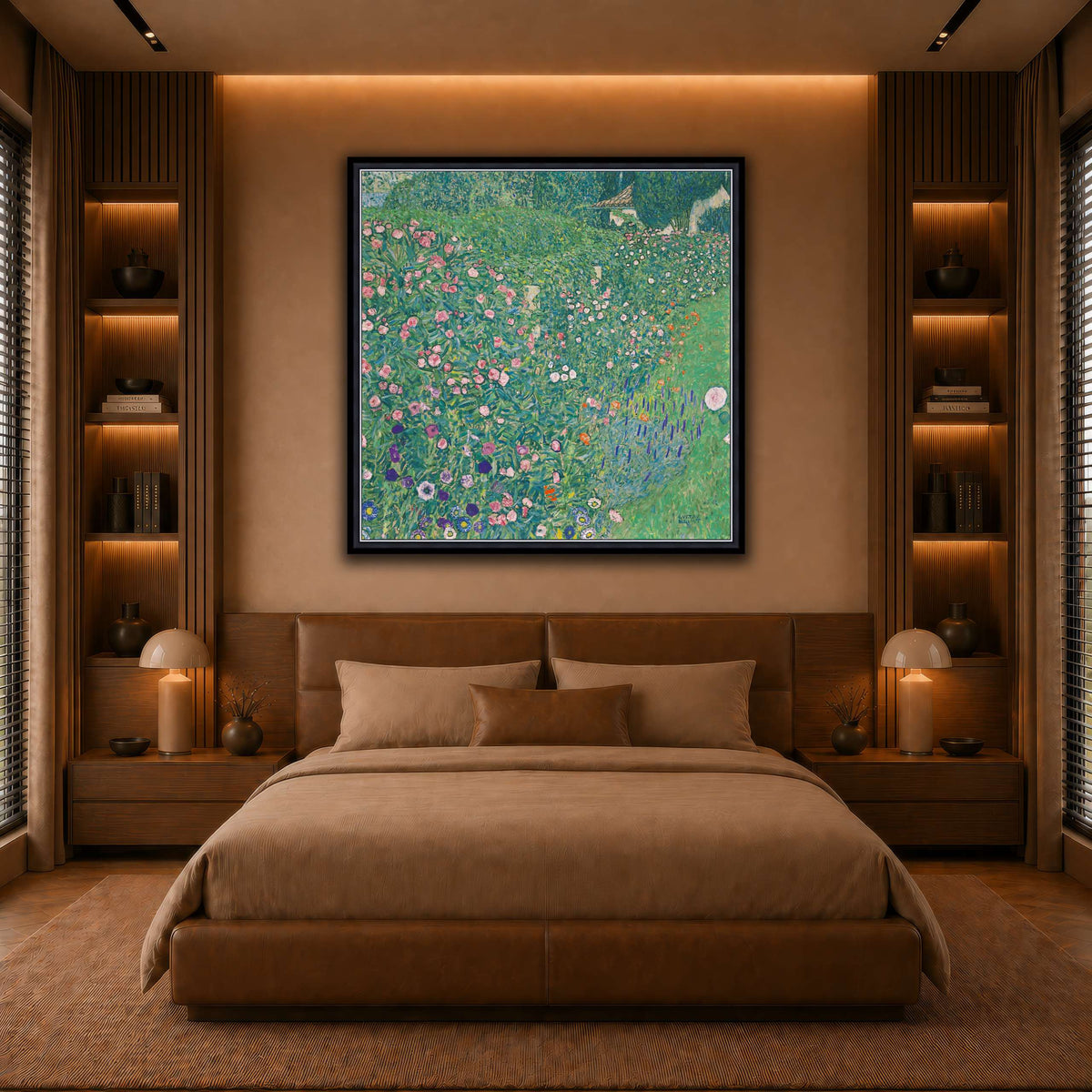 Italienische_Gartenlandschaft_(Klimt) warm-bedroom