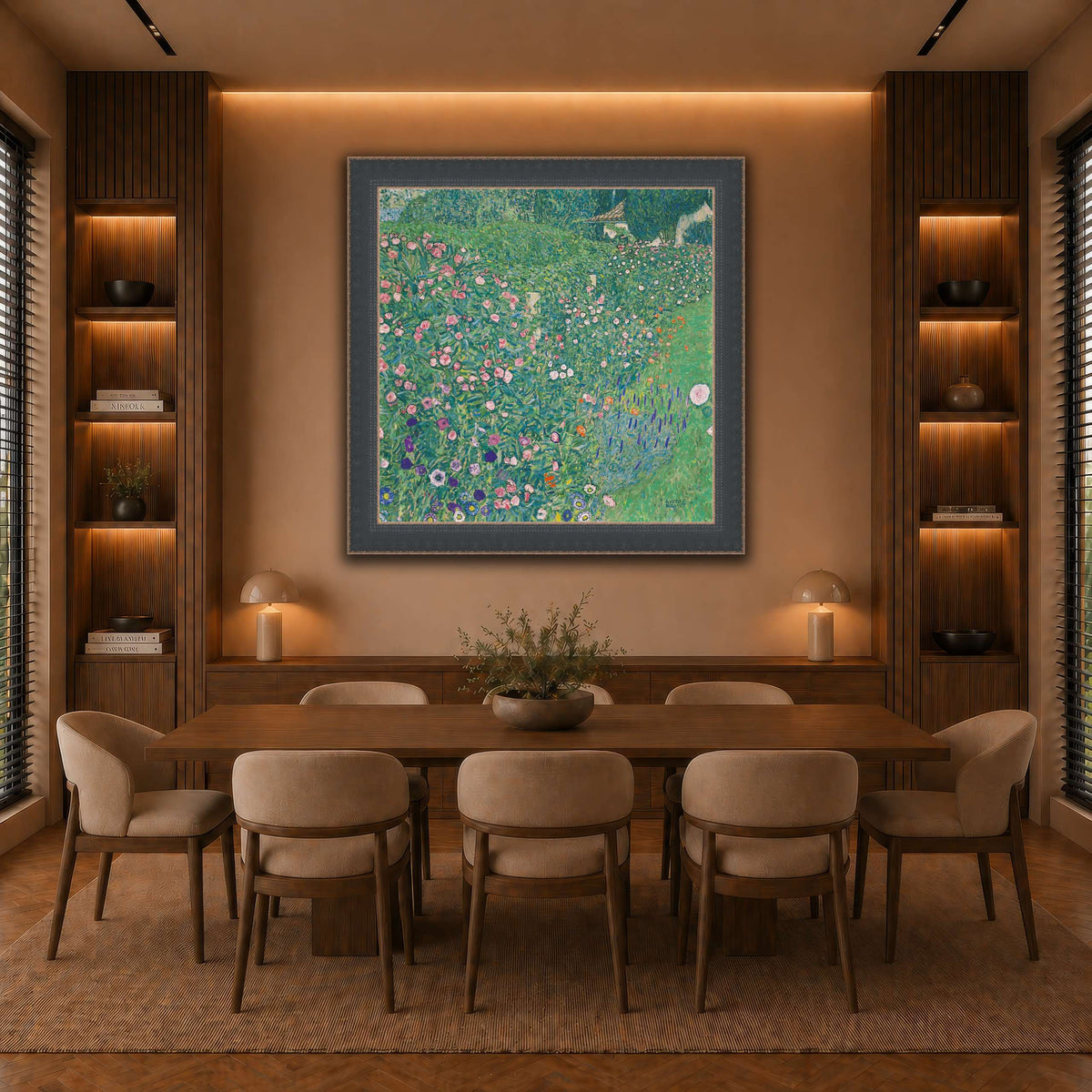 Italienische_Gartenlandschaft_(Klimt) warm-dining room