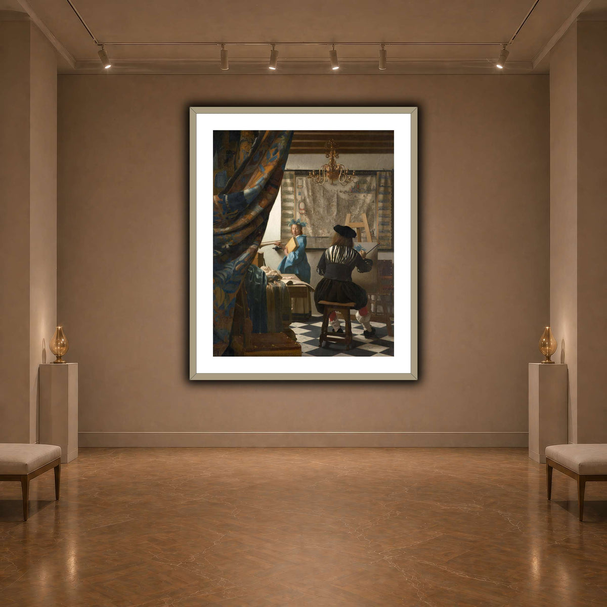 Jan_Vermeer_-_The_Art_of_Painting_ dark neutral-agallery
