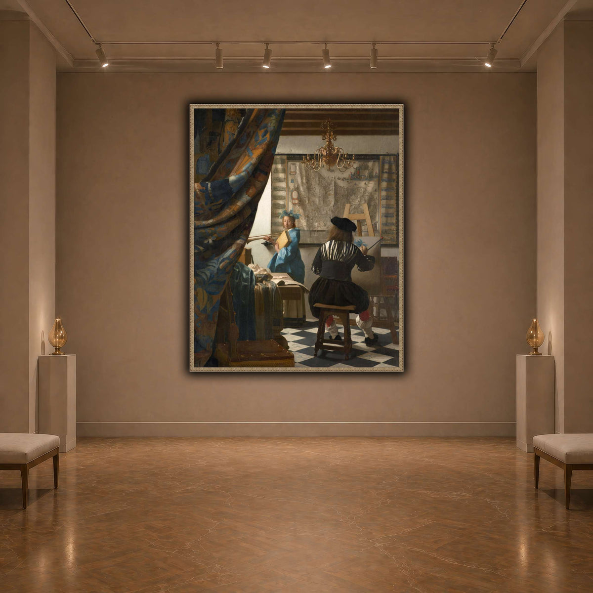 Jan_Vermeer_-_The_Art_of_Painting_ dark neutral-agallery