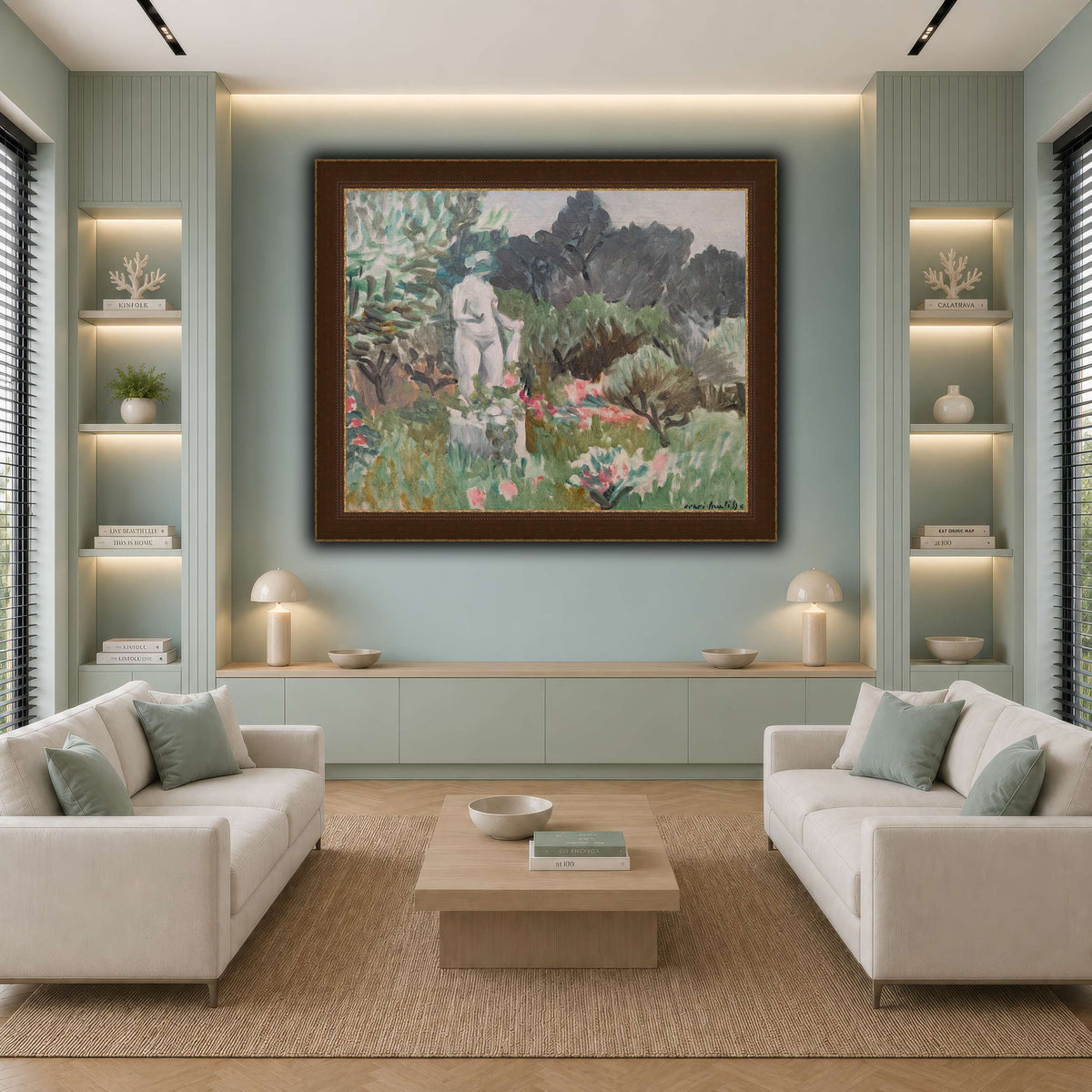 Jardin_de_Renoir_à_Cagnes_Henri_Matisse cool-living room