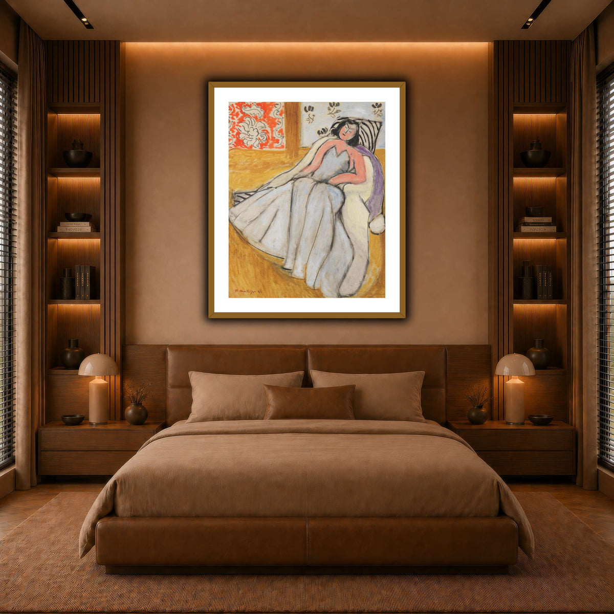 Jeune_Femme_à_la_pelisse_blanche_Henri_Matisse warm-bedroom