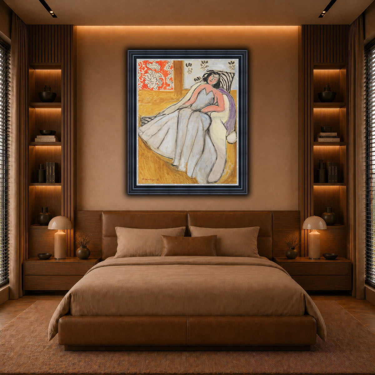 Jeune_Femme_à_la_pelisse_blanche_Henri_Matisse warm-bedroom