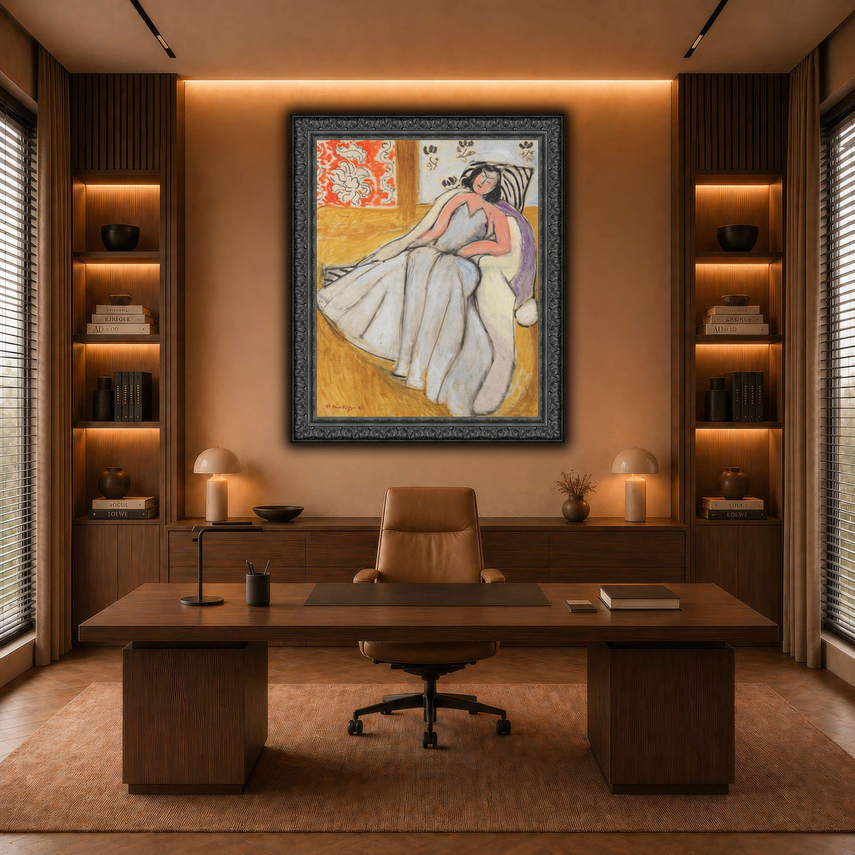 Jeune_Femme_à_la_pelisse_blanche_Henri_Matisse warm-office