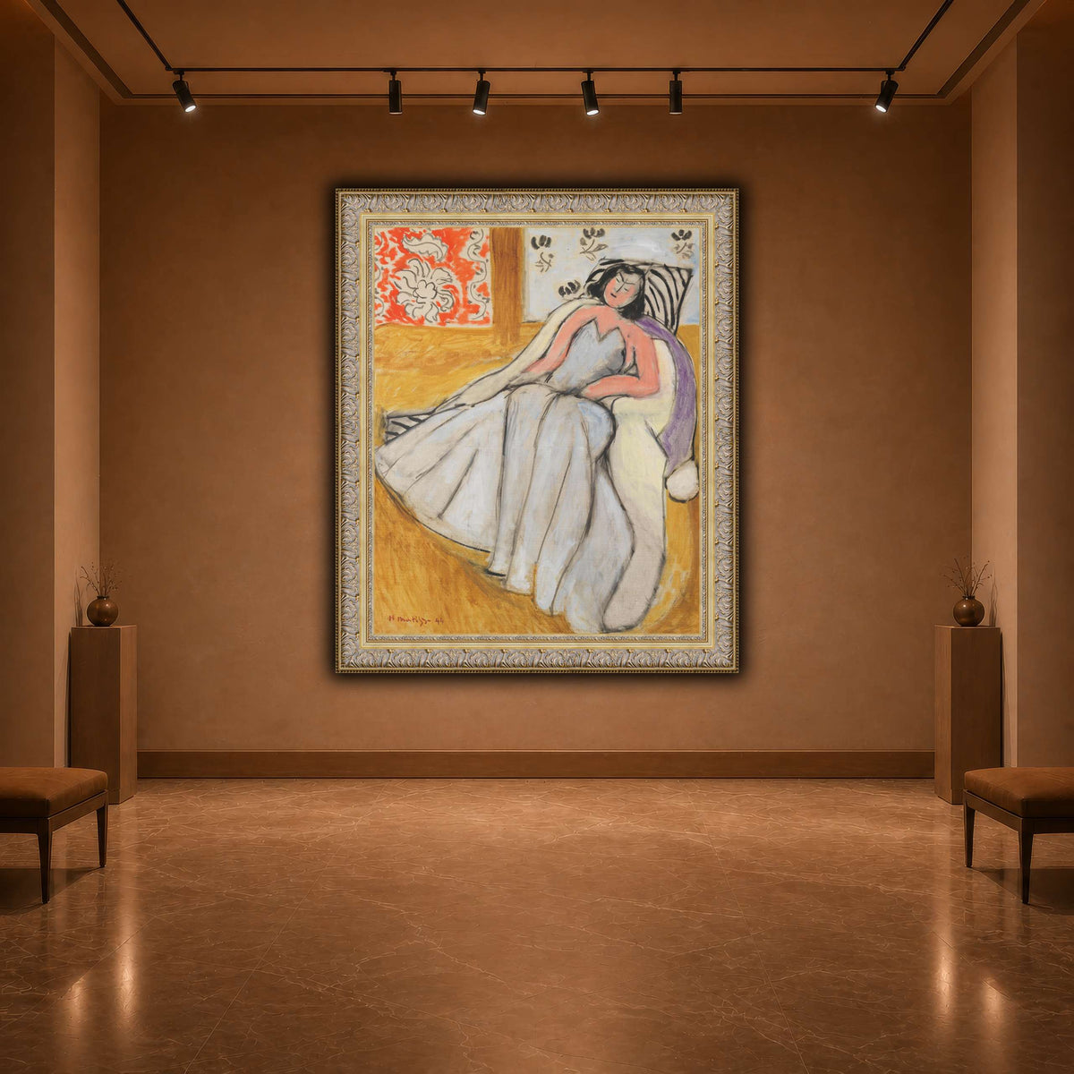Jeune_Femme_à_la_pelisse_blanche_Henri_Matisse warm-agallery