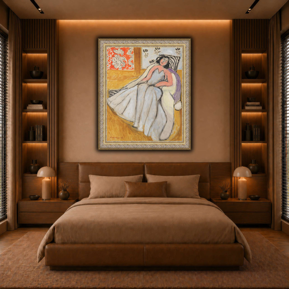 Jeune_Femme_à_la_pelisse_blanche_Henri_Matisse warm-bedroom