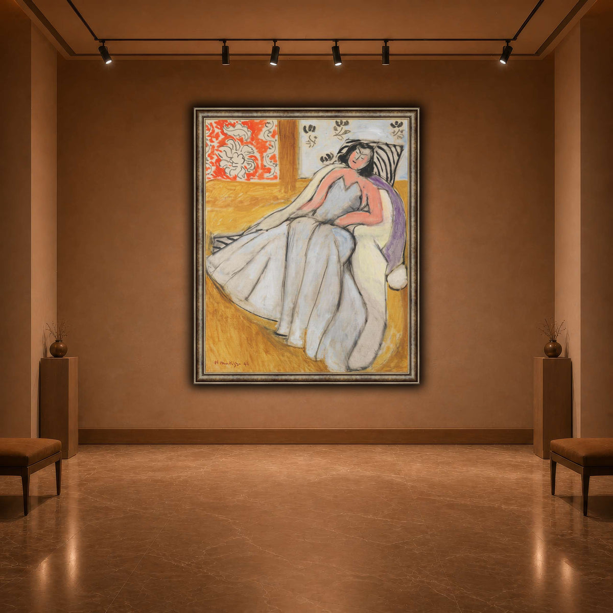 Jeune_Femme_à_la_pelisse_blanche_Henri_Matisse warm-agallery