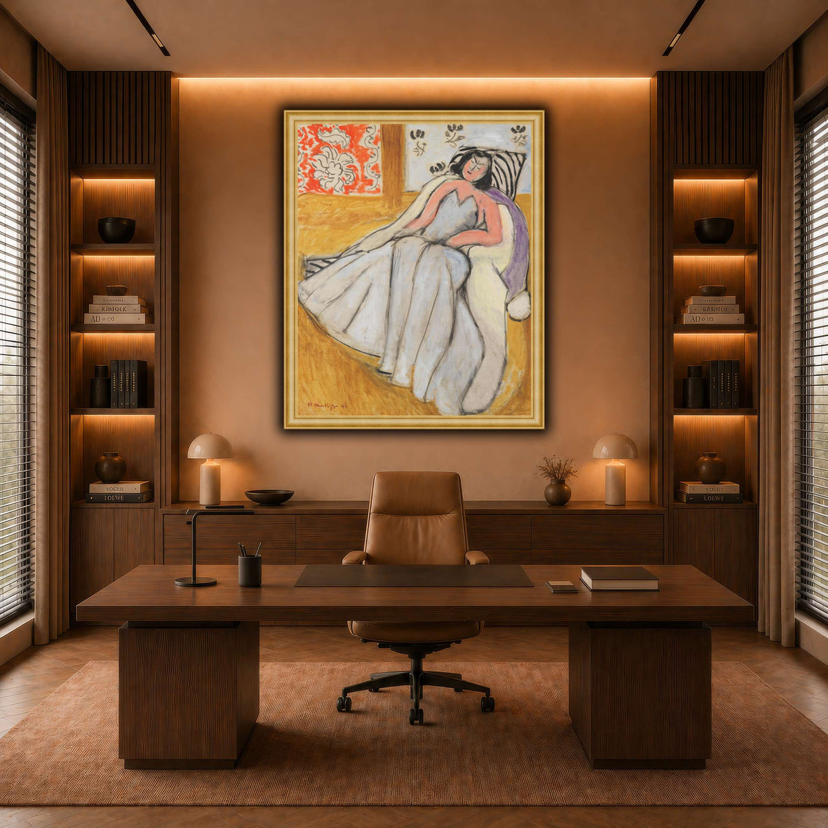 Jeune_Femme_à_la_pelisse_blanche_Henri_Matisse warm-office