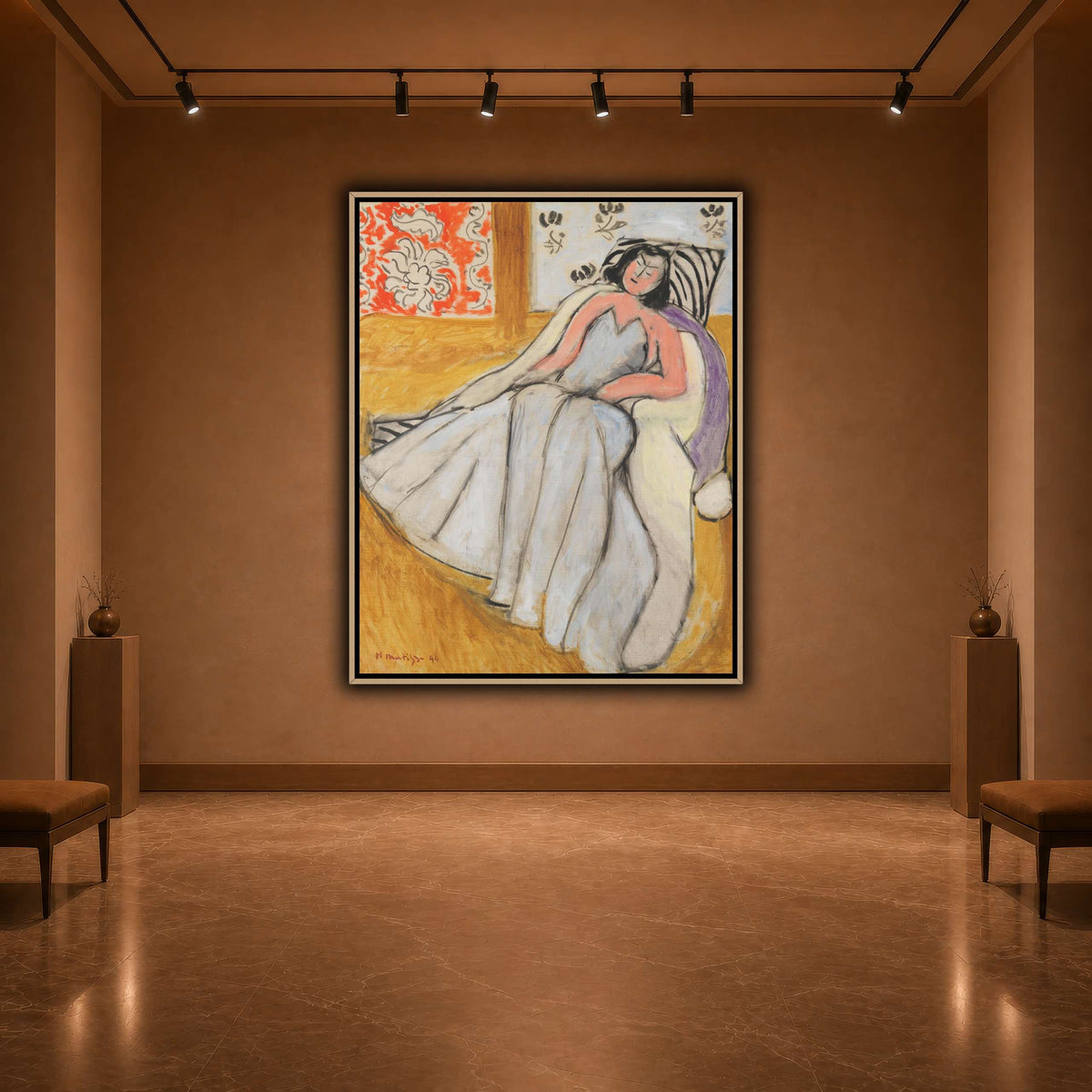 Jeune_Femme_à_la_pelisse_blanche_Henri_Matisse warm-agallery