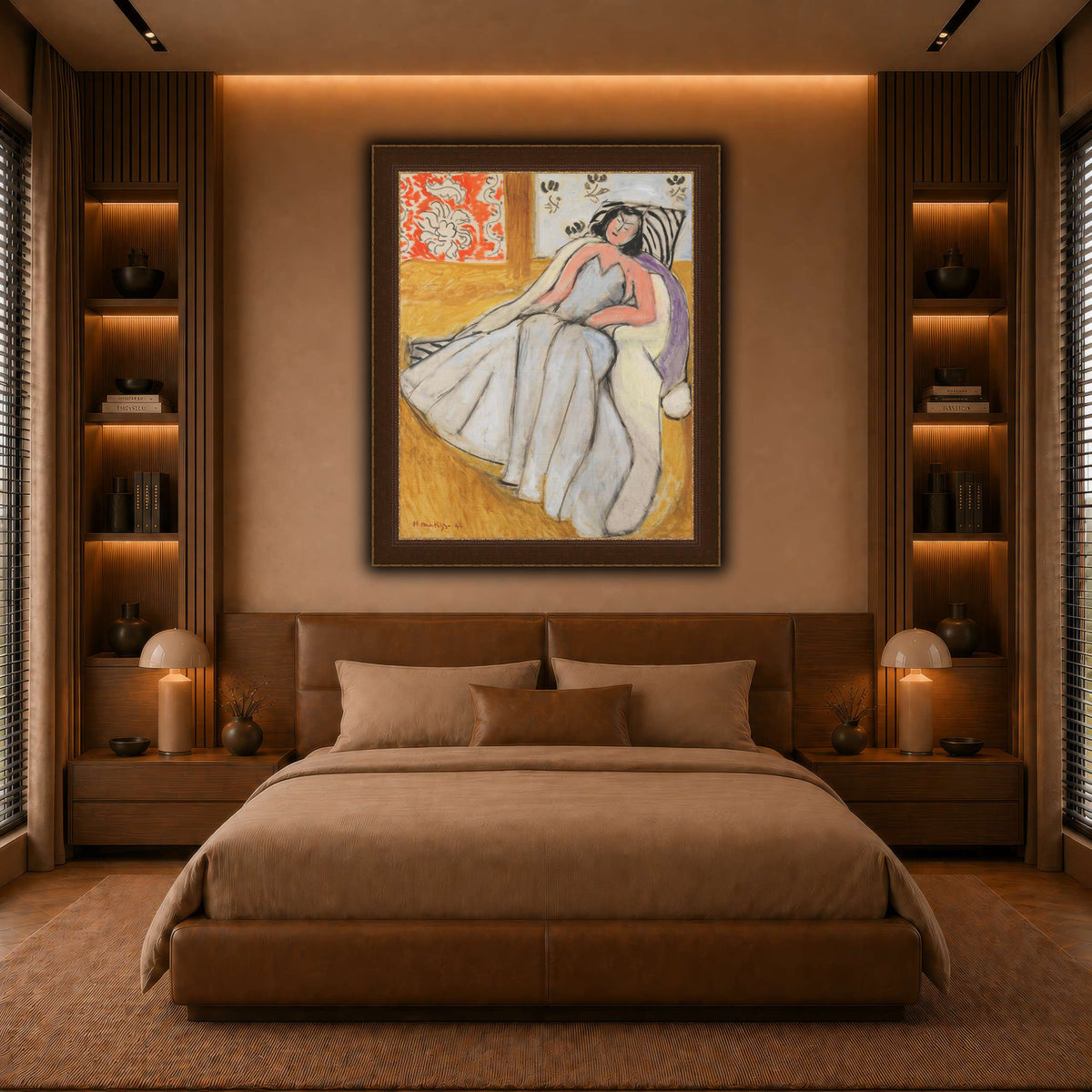 Jeune_Femme_à_la_pelisse_blanche_Henri_Matisse warm-bedroom