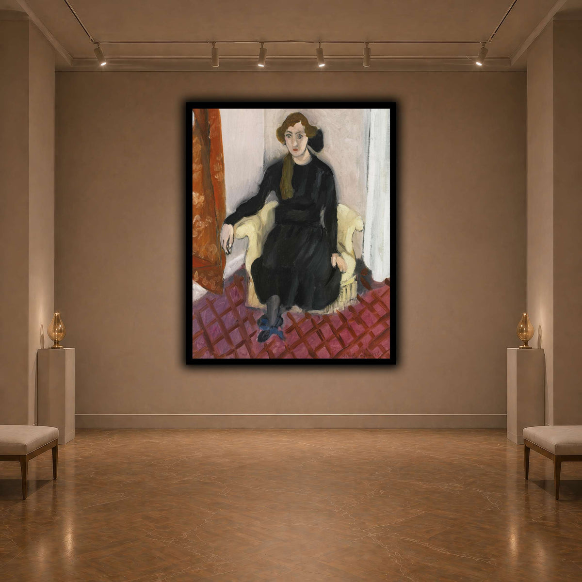 Jeune_fille_Henri_Matisse dark neutral-agallery
