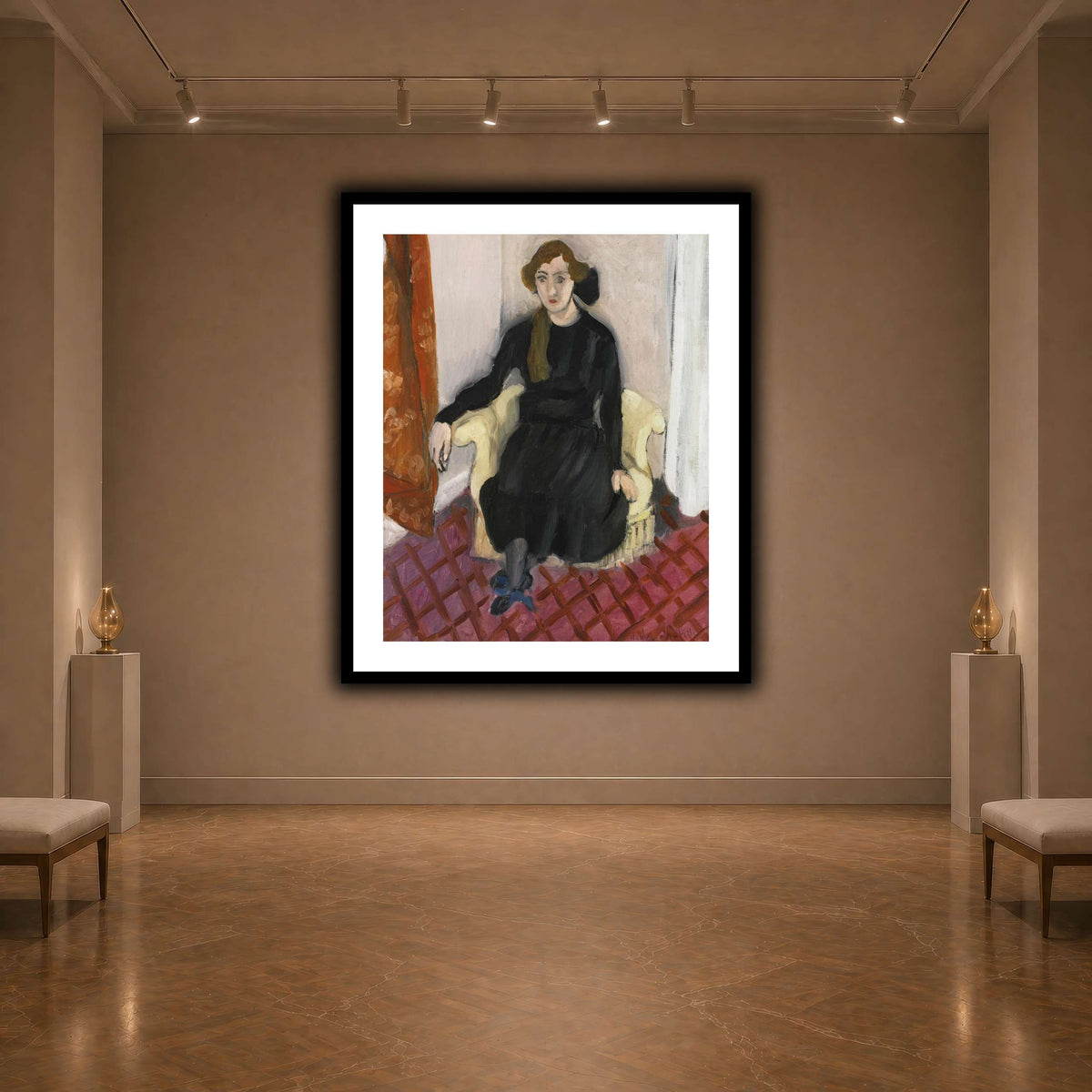 Jeune_fille_Henri_Matisse dark neutral-agallery