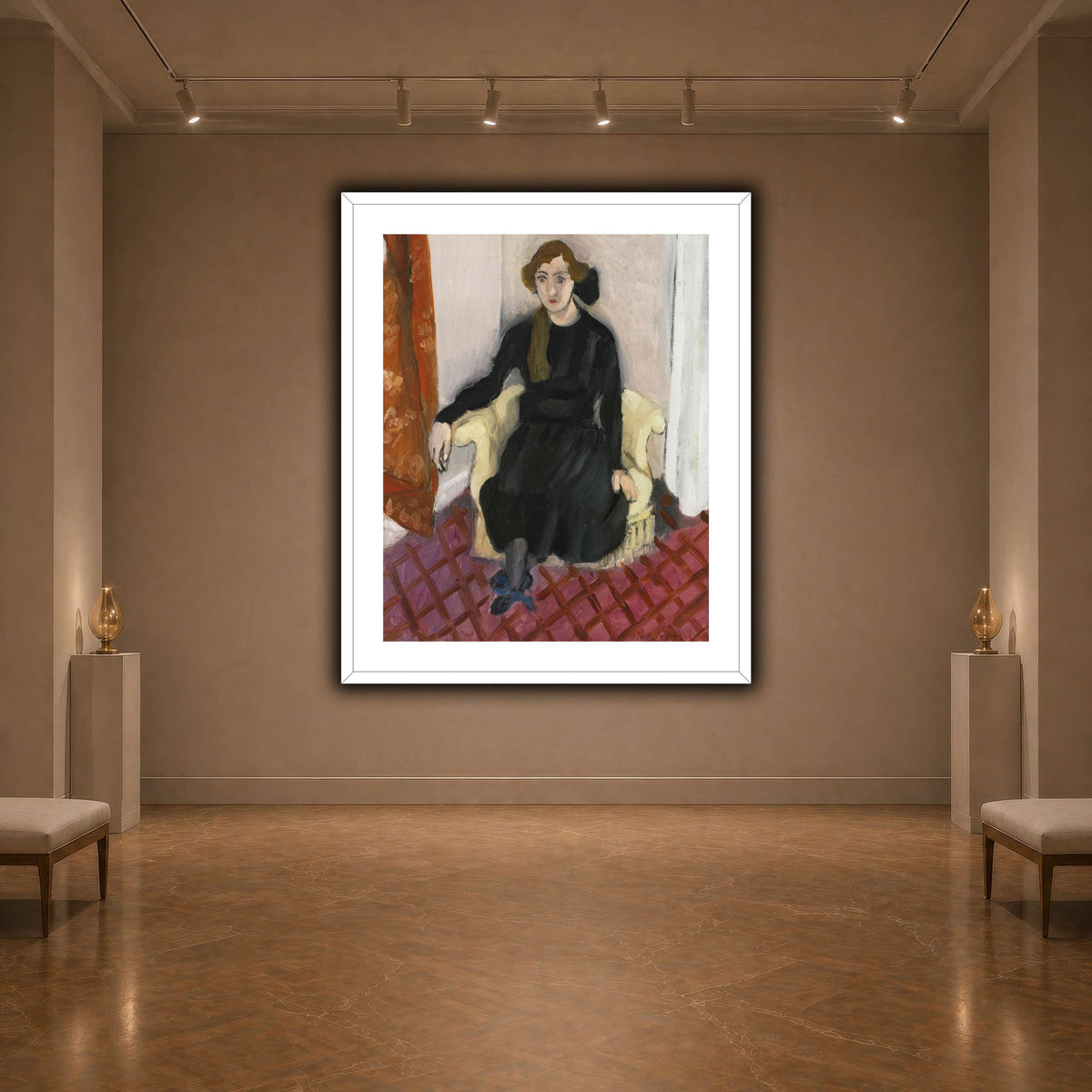 Jeune_fille_Henri_Matisse dark neutral-agallery