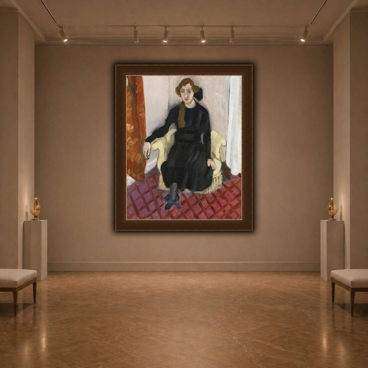 Jeune_fille_Henri_Matisse dark neutral-agallery
