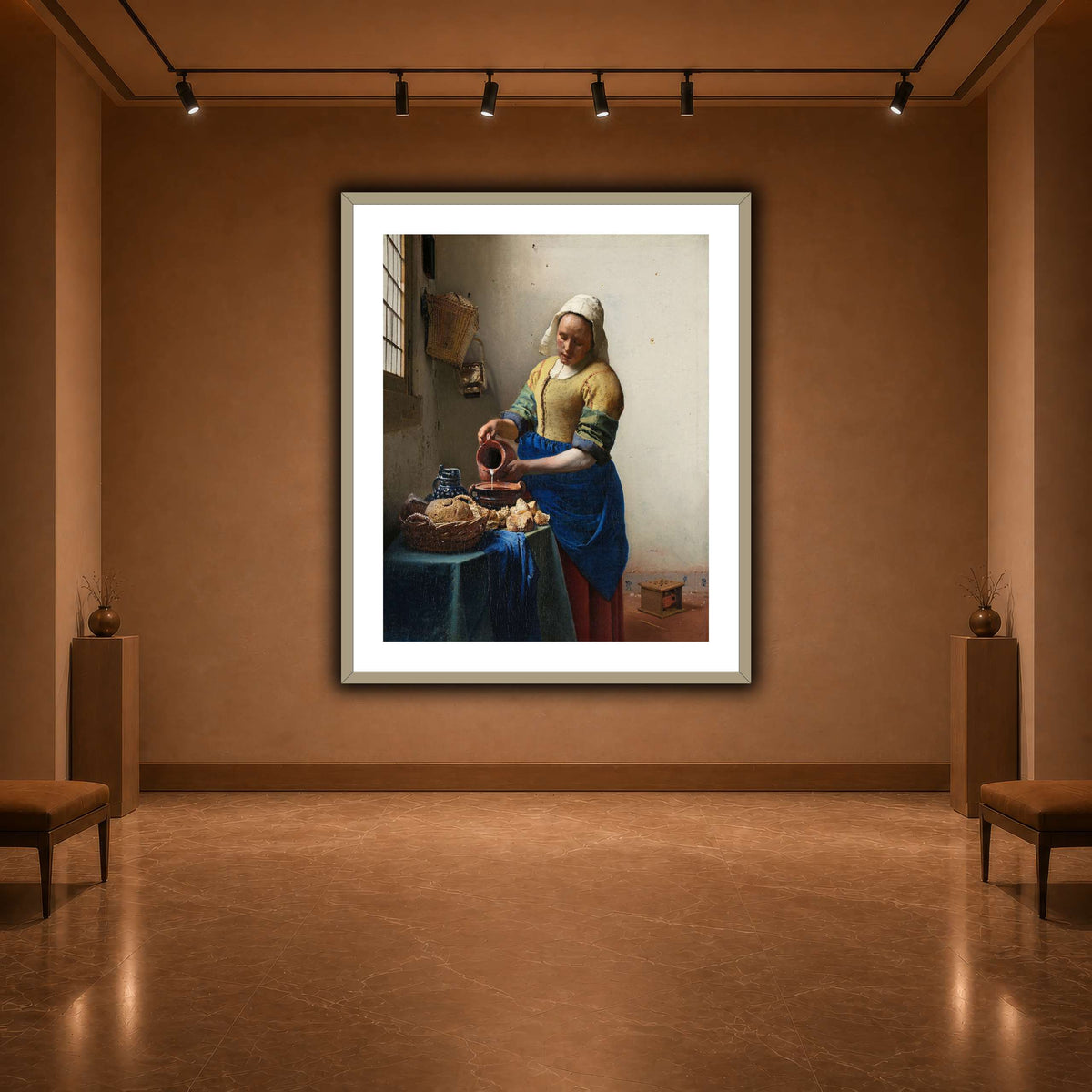 Johannes_Vermeer_-_Het_melkmeisje warm-agallery