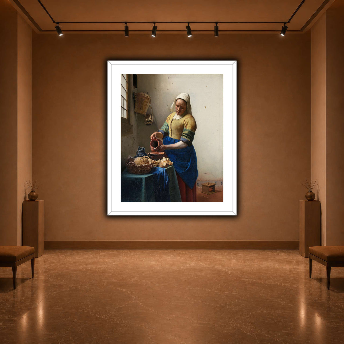 Johannes_Vermeer_-_Het_melkmeisje warm-agallery