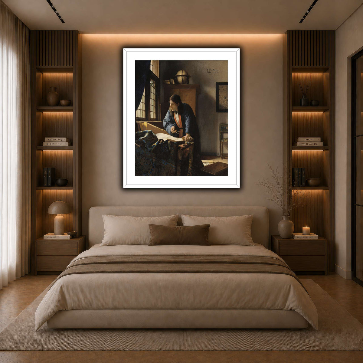 Johannes_Vermeer_-_The_Geographer dark neutral-bedroom