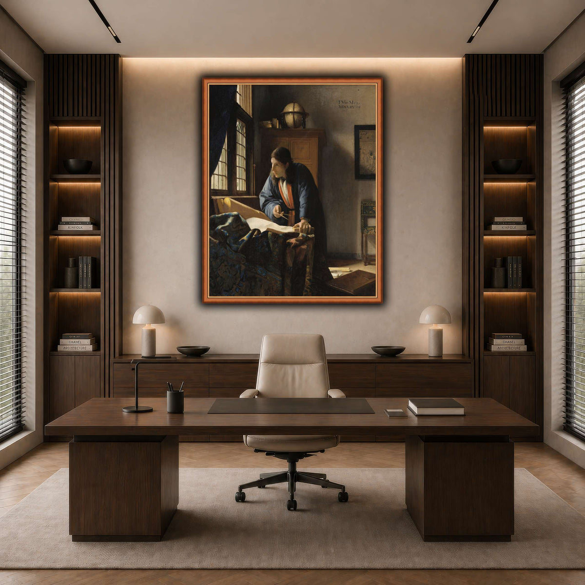 Johannes_Vermeer_-_The_Geographer dark neutral-office
