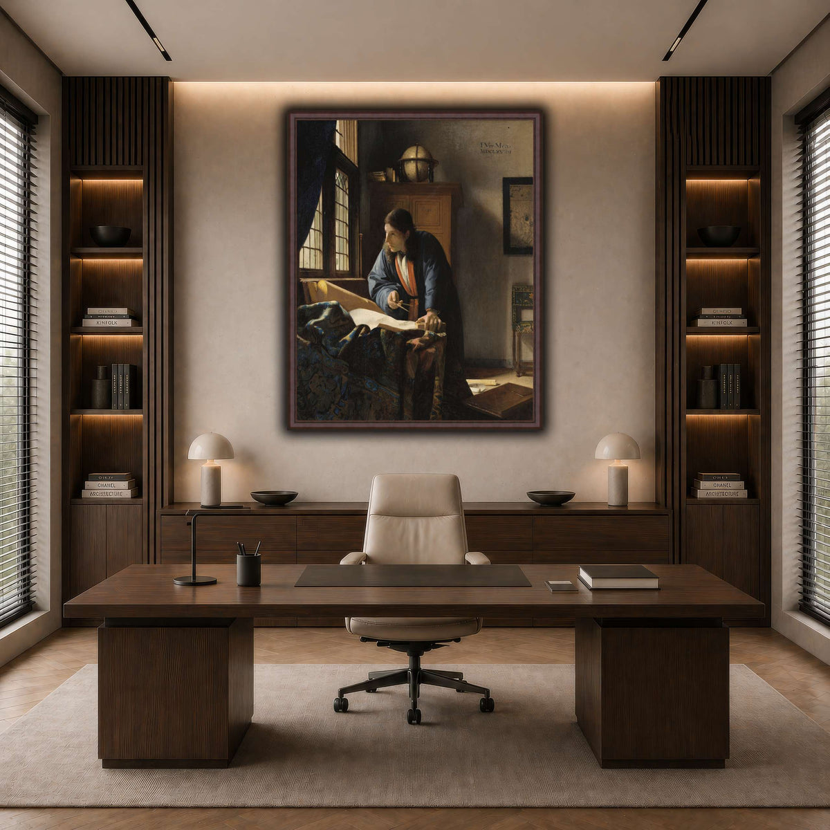 Johannes_Vermeer_-_The_Geographer dark neutral-office