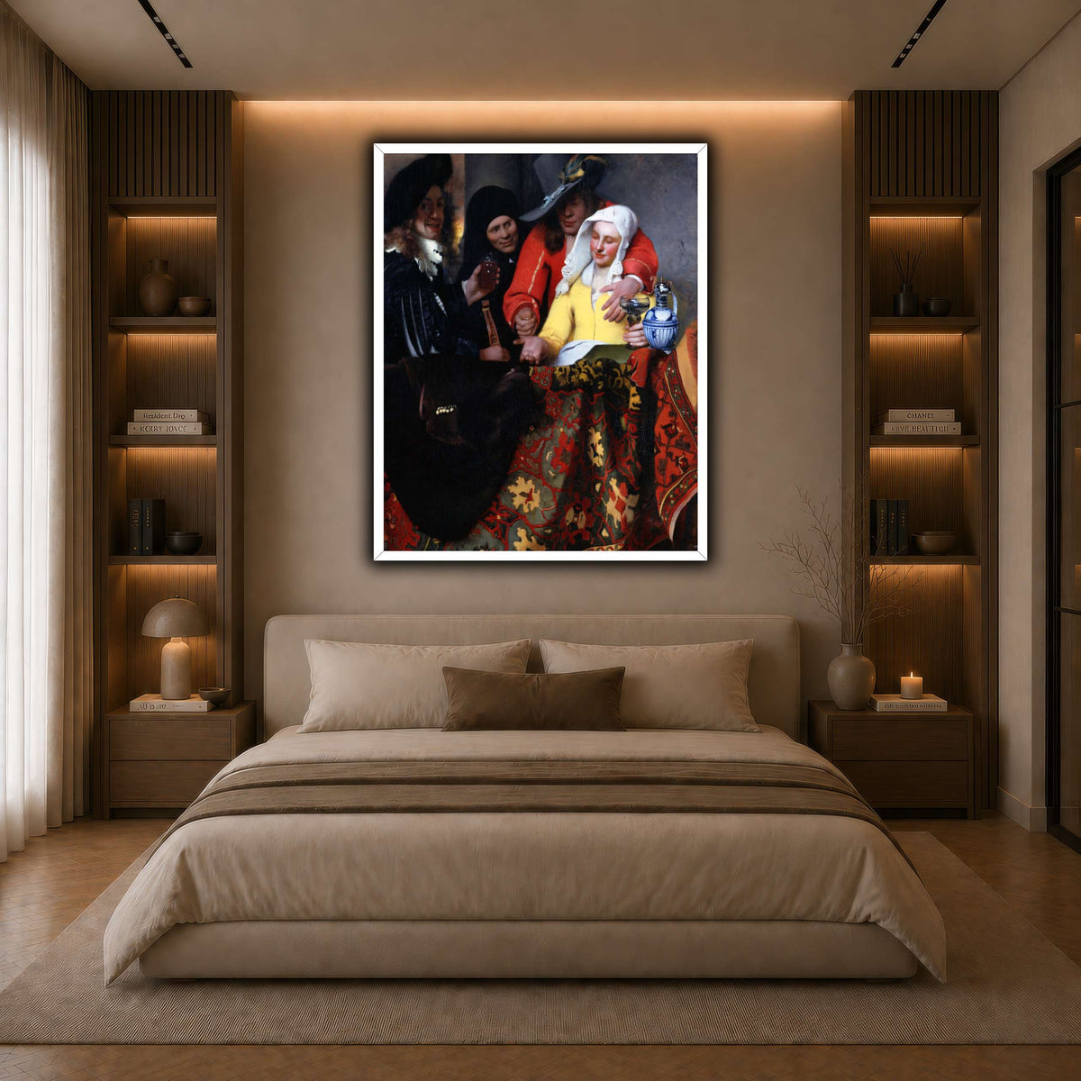 Johannes_Vermeer_-_The_Procuress dark neutral-bedroom
