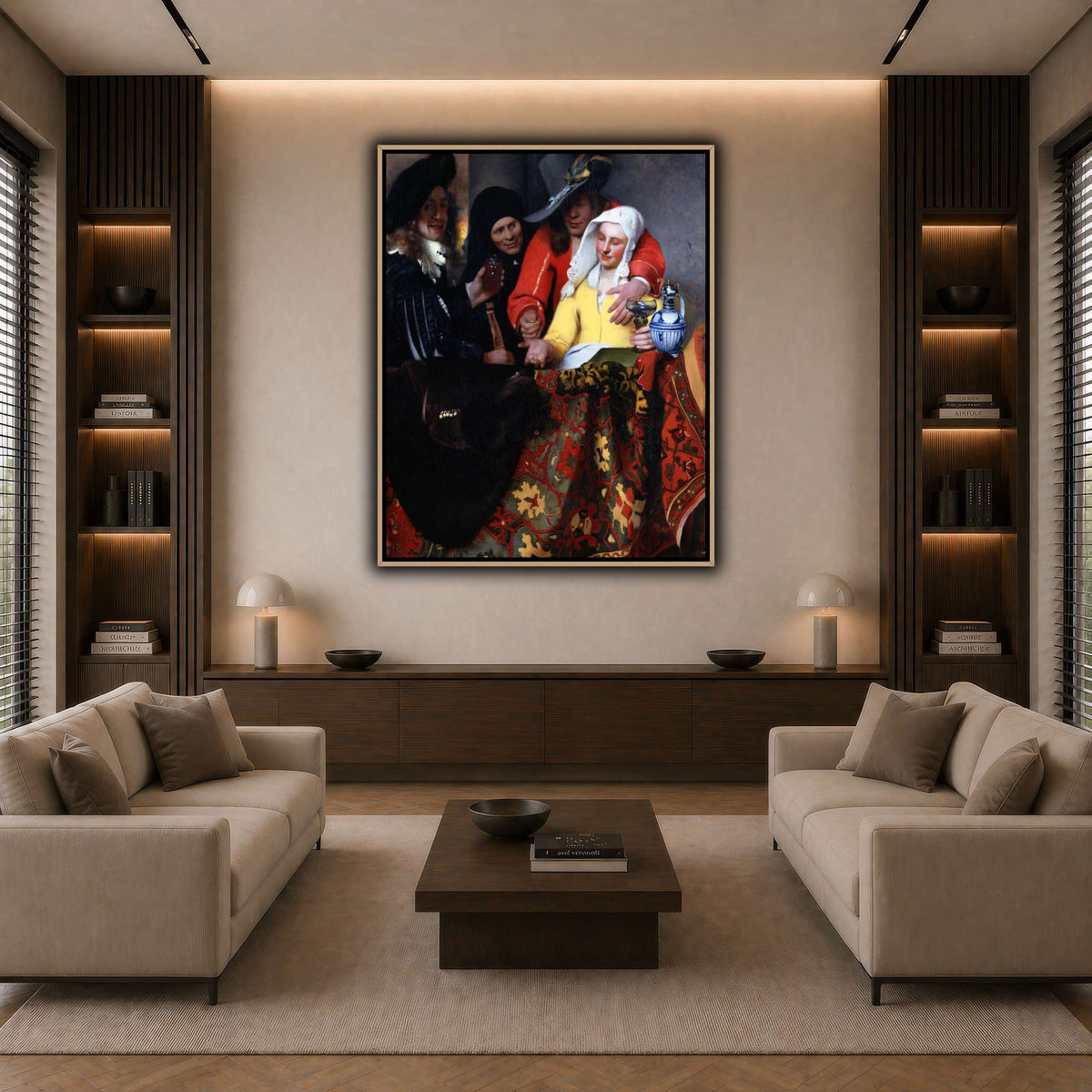 Johannes_Vermeer_-_The_Procuress dark neutral-living room