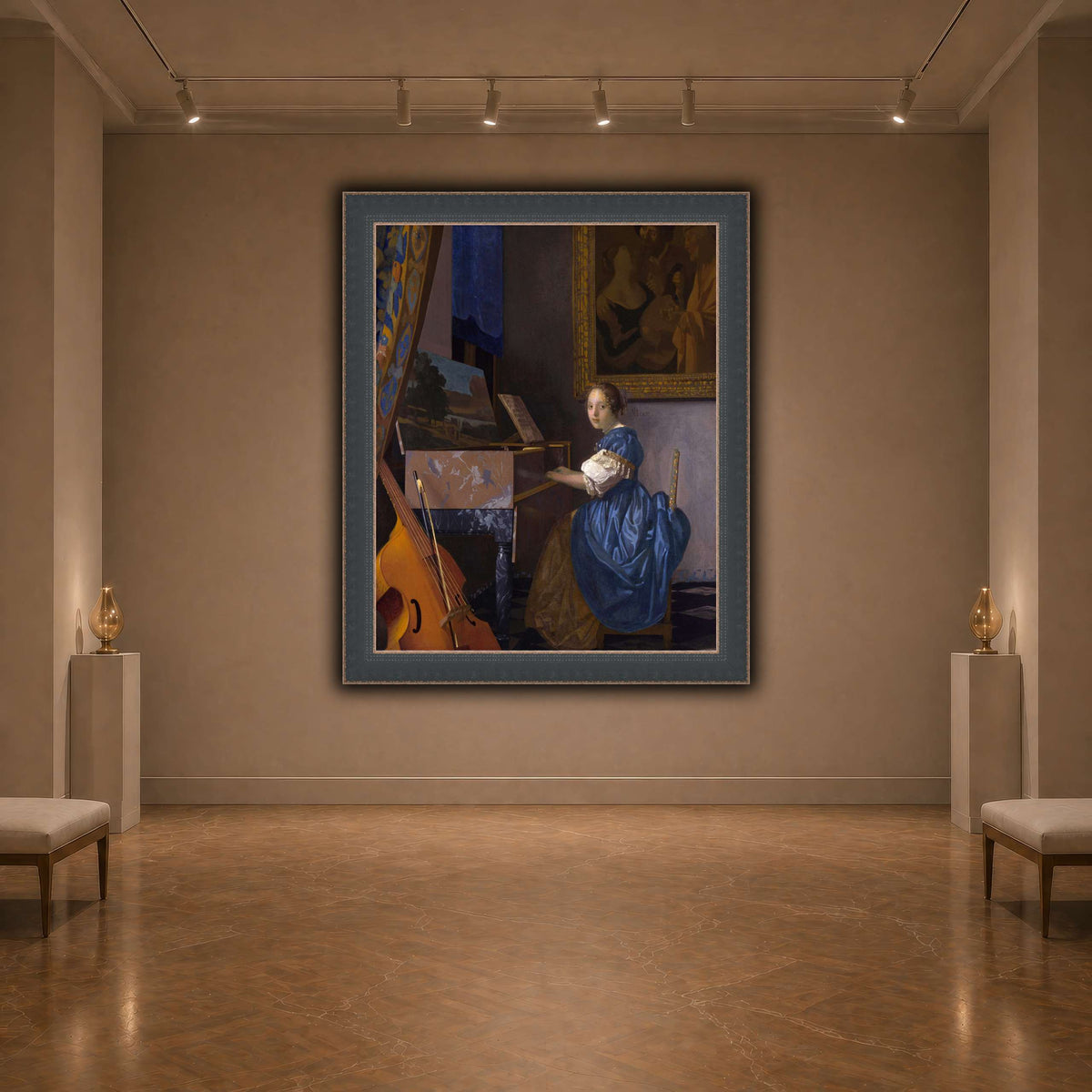 Johannes_Vermeer_-_Zittende_Klavecimbelspeelster dark neutral-agallery